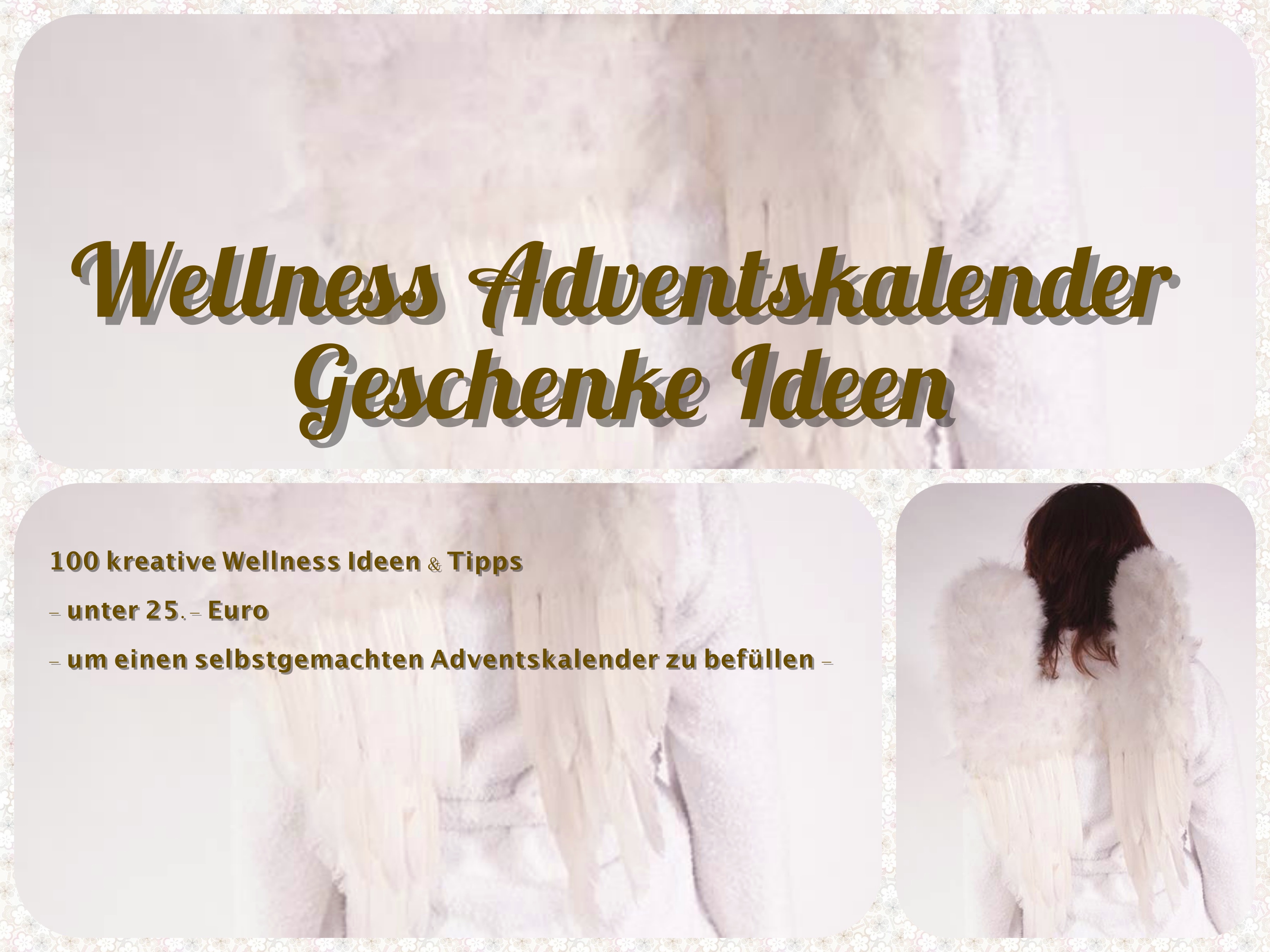 DIY Wellness Adventskalender Geschenke basteln & kaufen - 100 Ideen
