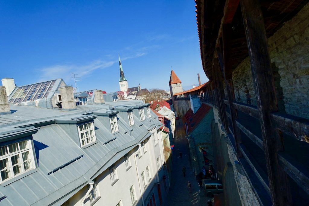 Tallinn Sehenswuedigkeiten Stadtmauer