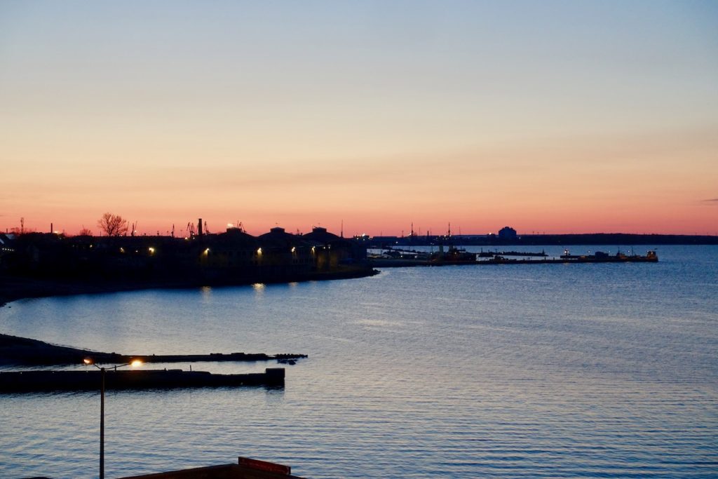 Sonnenuntergang Tallinn Sehenswuerdigkeiten 